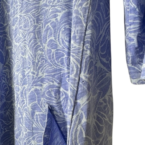 Fresh Produce Women’s M Dalia Blue Periwinkle Floral Swirl Print Pocket Dress - Picture 6 of 10